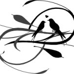 150x150 Love Birds Clipart Love Birds Clipart Wedding Clipart Panda Free