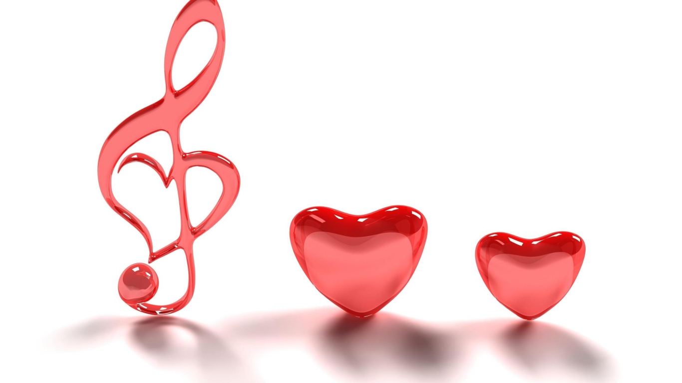 1366x768 Hd Love Clipart Download