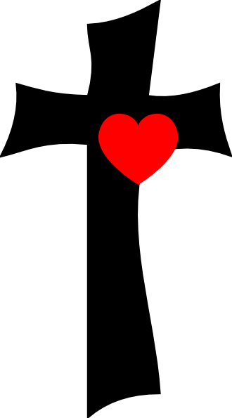 330x595 Cross With Love Clip Art