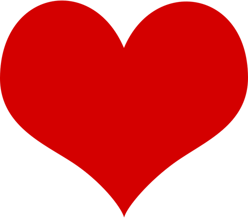 Love Heart Vector Clipart