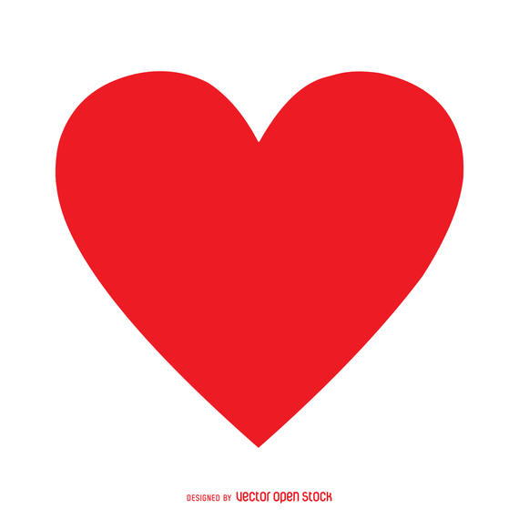 570x570 Minimalist Isolated Heart