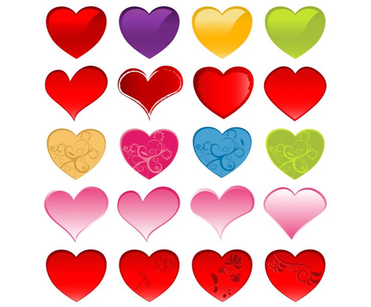 736x609 Best Heart Vector Ideas