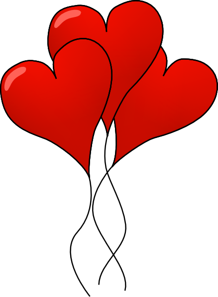 438x596 Hearts Clipart Cartoon
