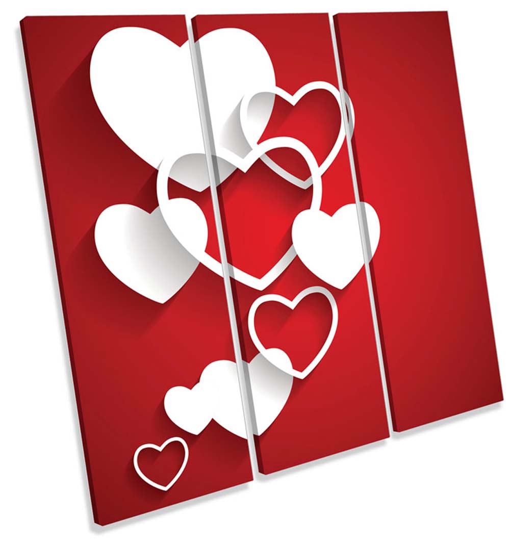 1002x1063 Love Hearts Canvases