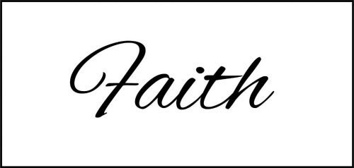 500x238 Cursive Love Silkscreen Stencils