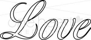 300x131 Clipart Script Love Love Clipart