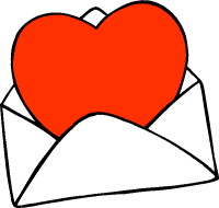 200x190 Valentine's Day Clipart Letter
