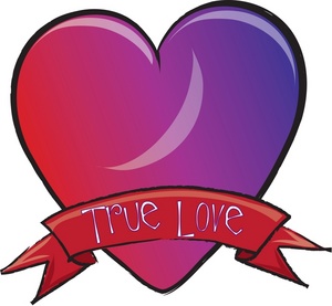 300x277 True Love Clipart Image