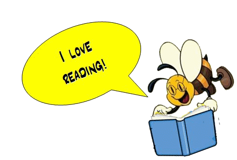 489x331 Bee Reading Cliparts