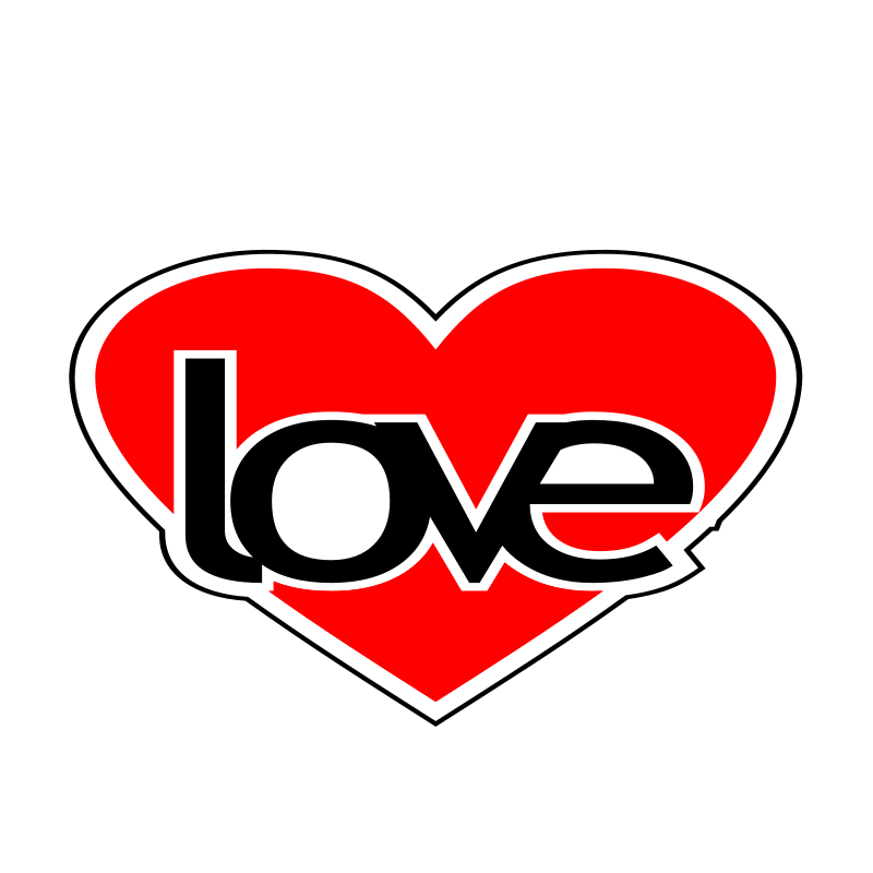 800x800 Love Free Vector 4vector