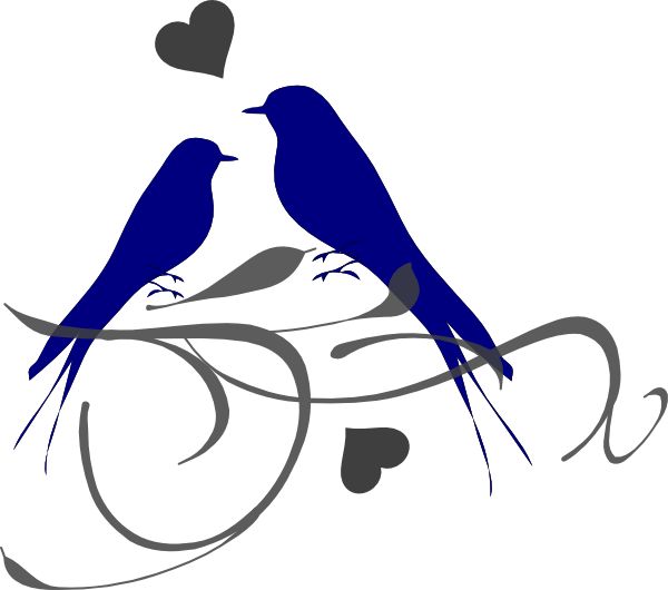 600x530 Free Love Bird Silhouette Clip Art Clipart