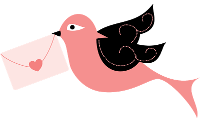 400x237 Love Birds Clipart