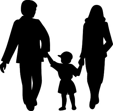 368x363 Family Clipart Black And White Many Interesting Cliparts