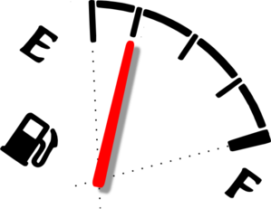 299x231 Low Fuel Clip Art