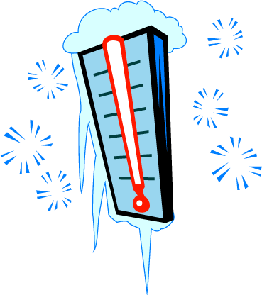369x416 Low Temperature Clipart