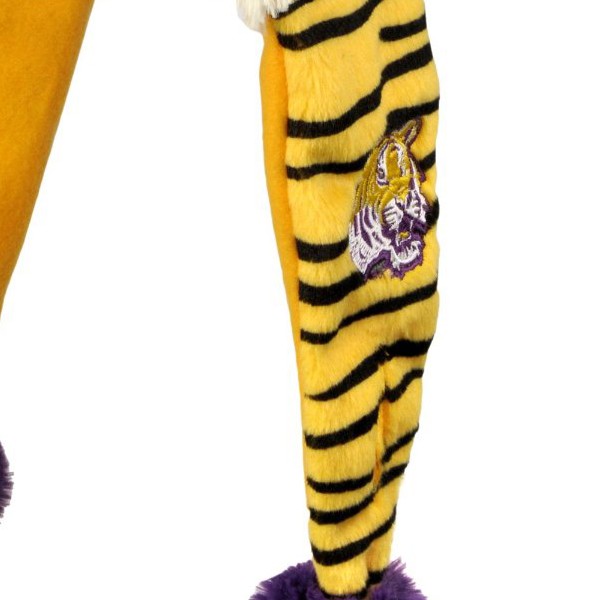 600x600 Lsu Tigers Plush Mike Mascot Hat With Pom Ear Flaps