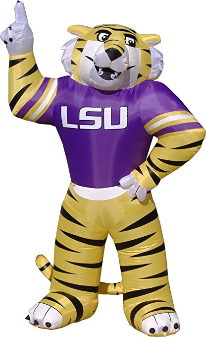 416x679 Ncaa Lsu Tigers Mike The Tiger Inflatable Lawn