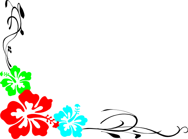 600x444 Luau Border Clipart Kid