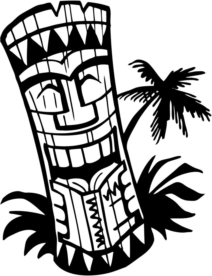 736x960 Bar Clipart Tiki Man