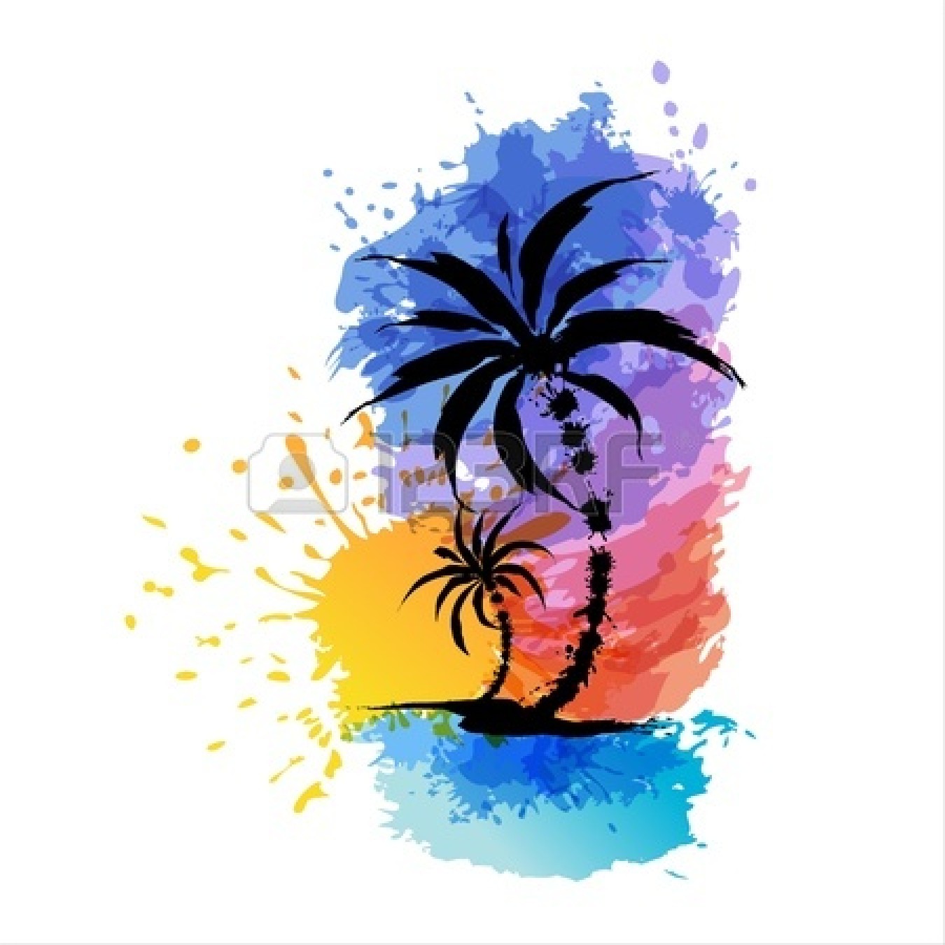 1350x1350 Luau Background Clipart