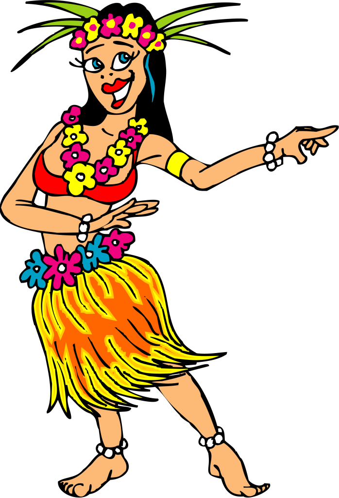 698x1024 Hawaiian Clipart