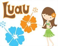 245x192 Luau Party Clipart