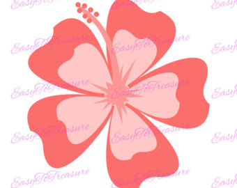 340x270 Hawaiian Luau Clipart Hula Girl Hibiscus Tiki Clip Art
