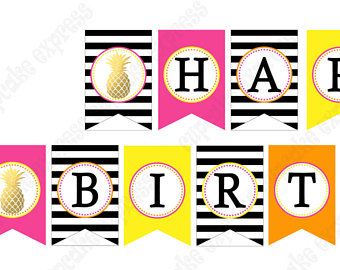 340x270 The Best Luau Birthday Banners Ideas Luau Party