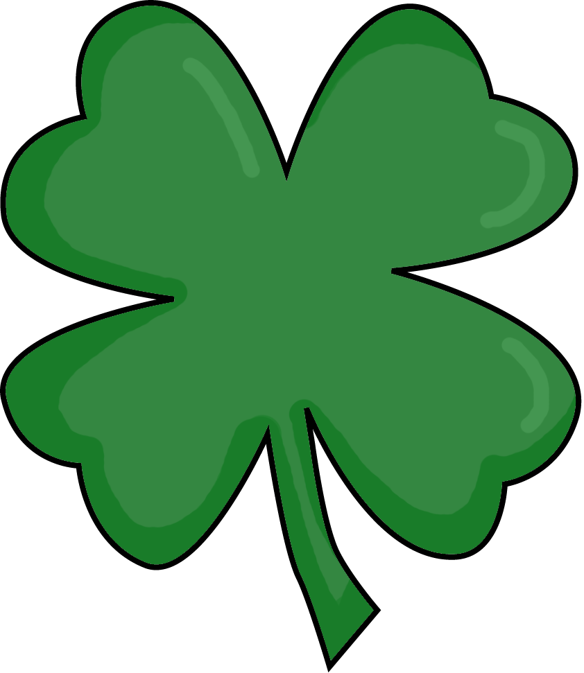 842x971 Luck Clipart Clover