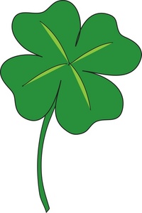 200x300 Lucky Clover Clipart