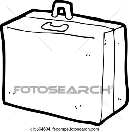 450x459 Clipart Of Cartoon Lost Luggage K15564604