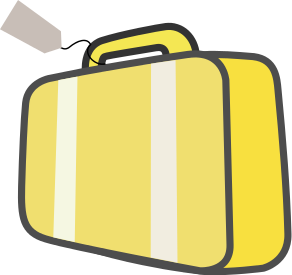 292x275 Luggage Color Clip Art Download