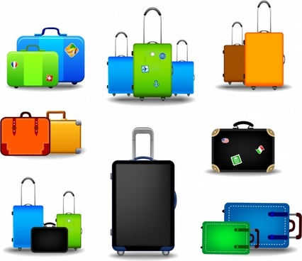 426x368 Stamp Clipart Luggage