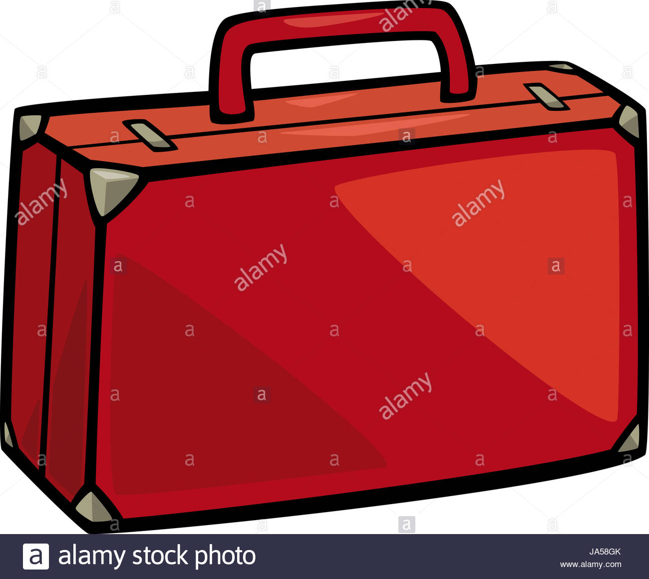 1300x1160 Cartoon Illustration Of Suitcase Clip Art Stock Photo, Royalty