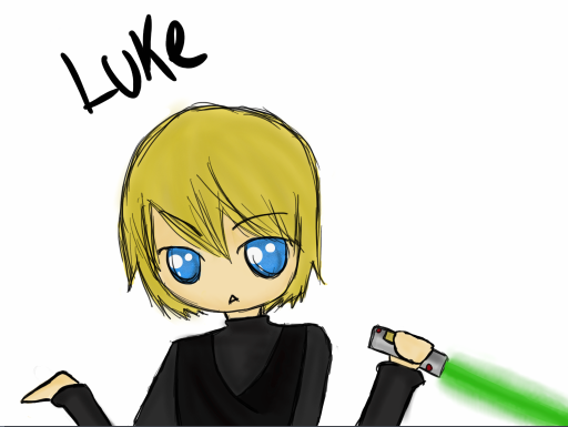 512x385 Luke Skywalker Clipart Chibi