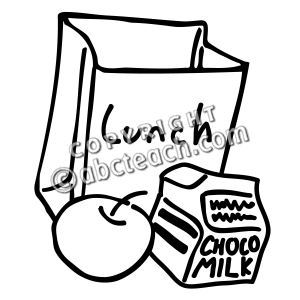 300x300 Clip Art Lunch Bag Bampw Clipart Panda