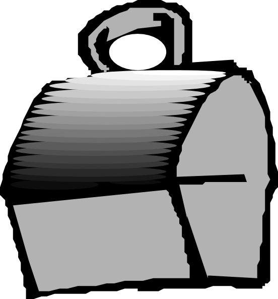 552x593 A Traditional Lunch Box Clip Art