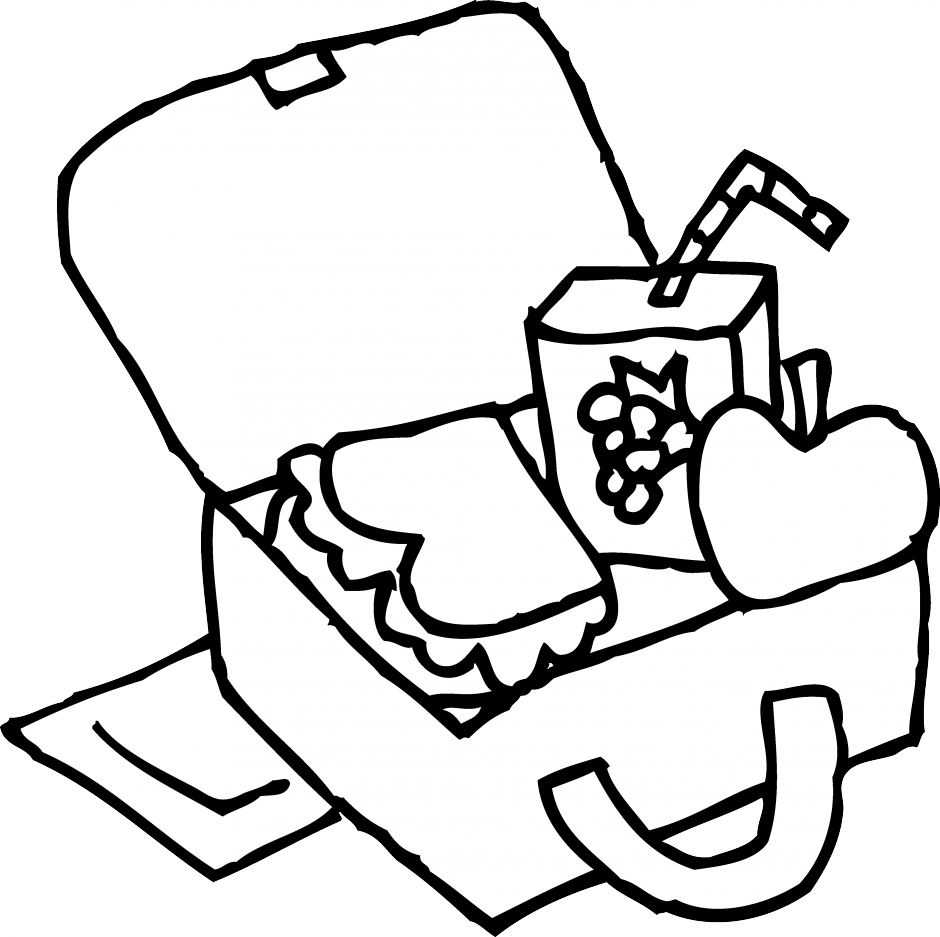 940x937 Lunch Box Clipart