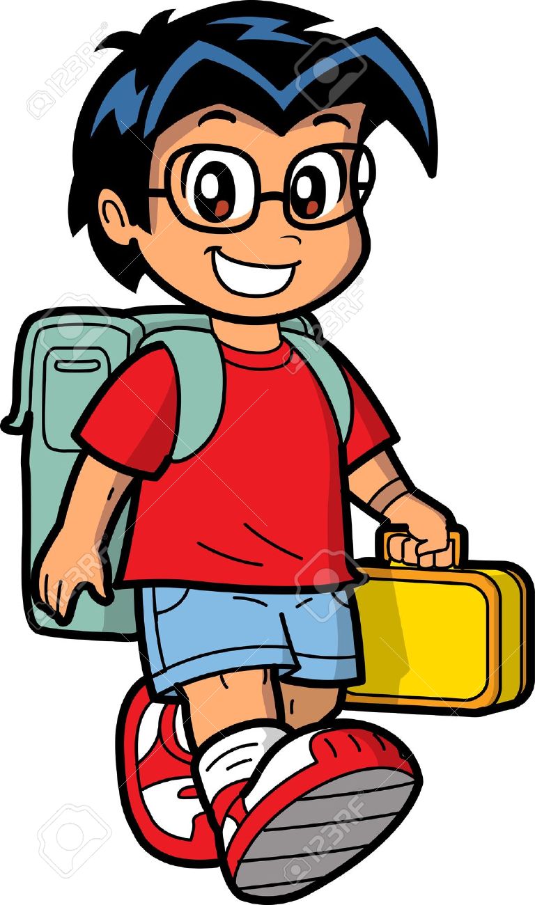 768x1300 Schoolboy Backpack Clipart, Explore Pictures