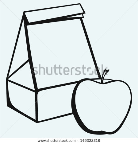 Lunch Box Clipart Black And White | Free download on ClipArtMag