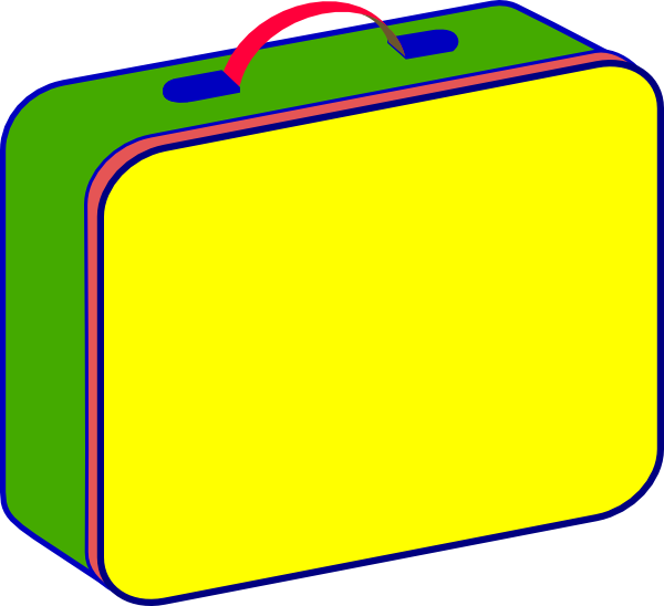600x548 Free Lunch Box Clipart Image