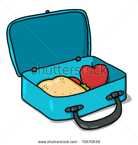 450x470 Cartoon Lunch Box Clipart
