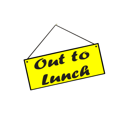 500x500 Free Out To Lunch Clipart Image