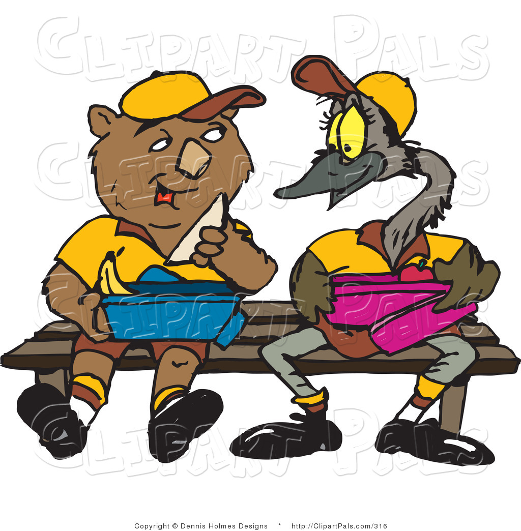 1024x1044 Lunch Clipart Bench