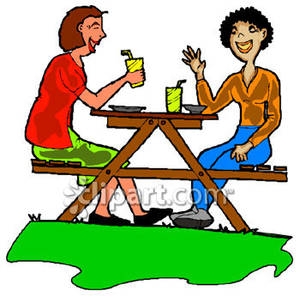 Lunch Table Clipart | Free download on ClipArtMag