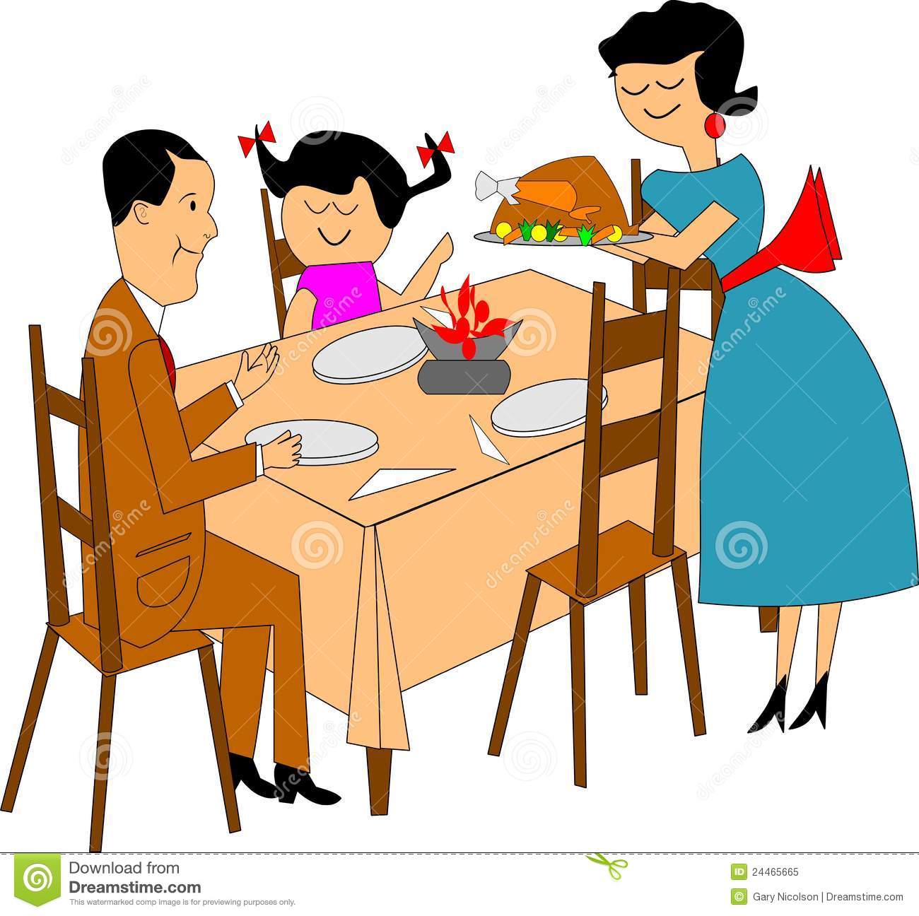 1300x1296 Diner Clipart Family Lunch