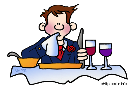 455x309 Lunch Clipart Table Manners