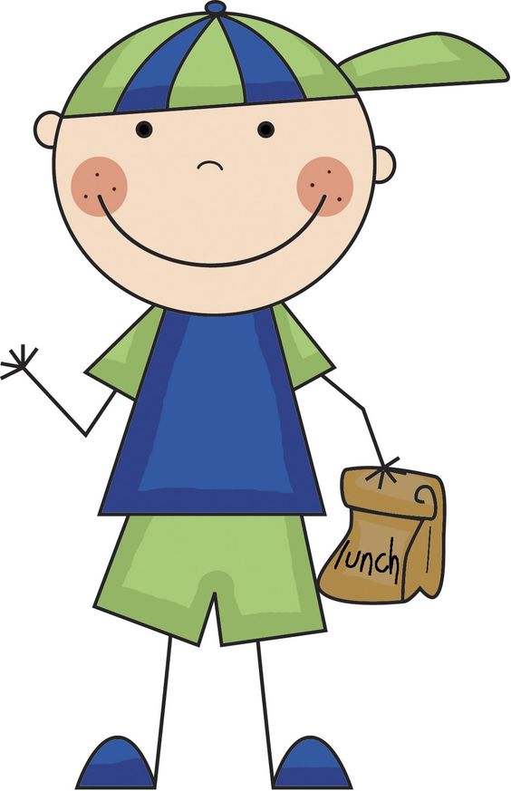 564x873 Cute Kids Clipart Lunch