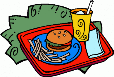 390x266 Out To Lunch Clipart Free Vector Fast Food Lunch Dinner Ff Menu