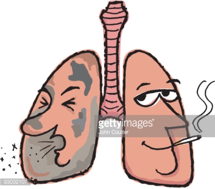441x387 Drawn Cigarette Lung Cancer